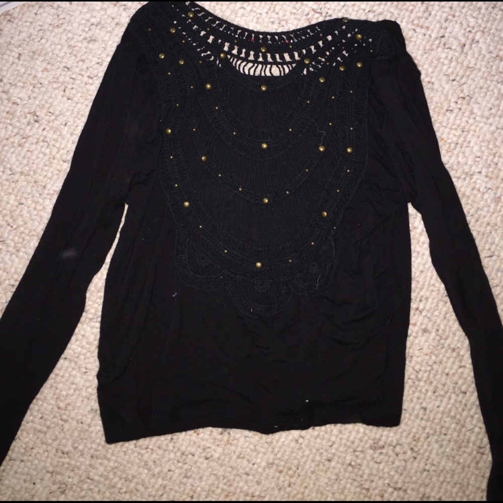 Black top with cool back