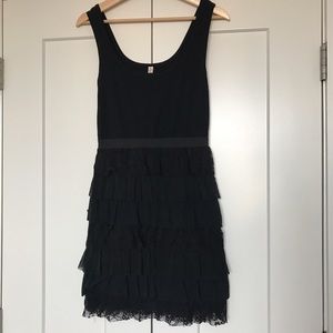 Black Midi Tank Dress