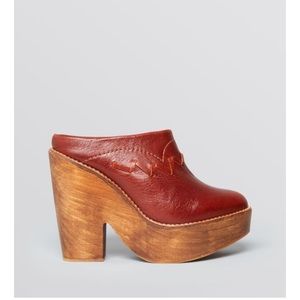 Free People 'Chance' platform clog size 7