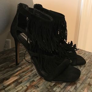 Steve Madden Fringly Heeled Sandals