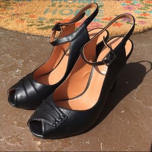 Chelsea Crew Lima Peep Toe Heels