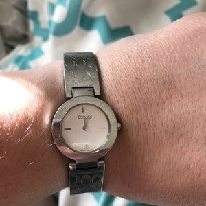 Authentic Coach Ladies Watch Signature Etched