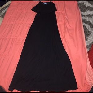 L'AMOUR All black maxi dress Size: M