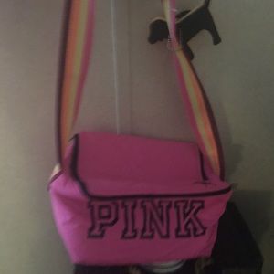 VS pink lunch box