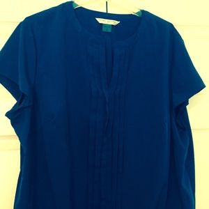 Royal blue top.  Worn once!