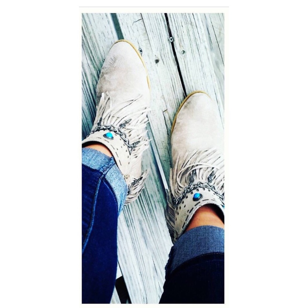 Not Rated fringe boots