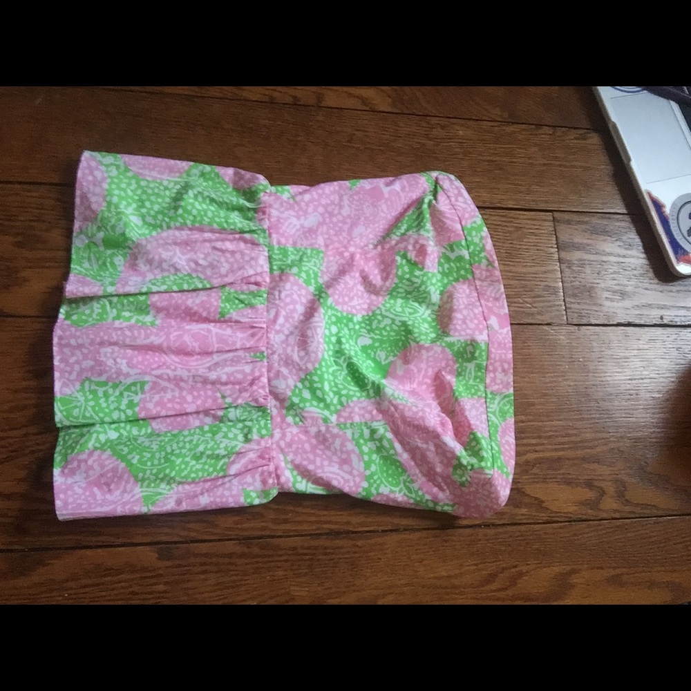 Lily sleeveless peplum top