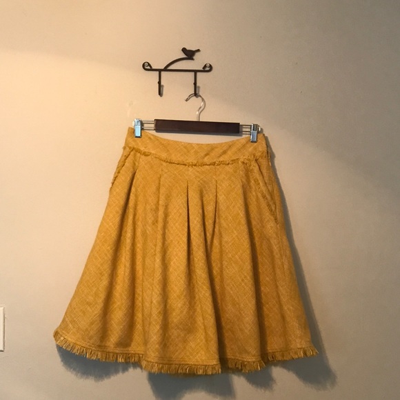 Anthropologie Dresses & Skirts - Yellow/mustard Maeve skirt
