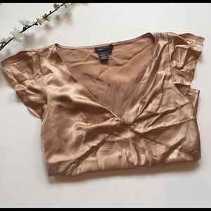 BCBG Max Azria 100% Silk Top