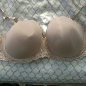 Torrid 44 DDD nude bra multi way