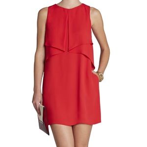 BCBGMAXAZRIA Amelie Sleeveless Draped Dress