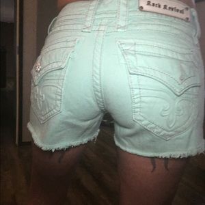 Rock Revival blue shorts