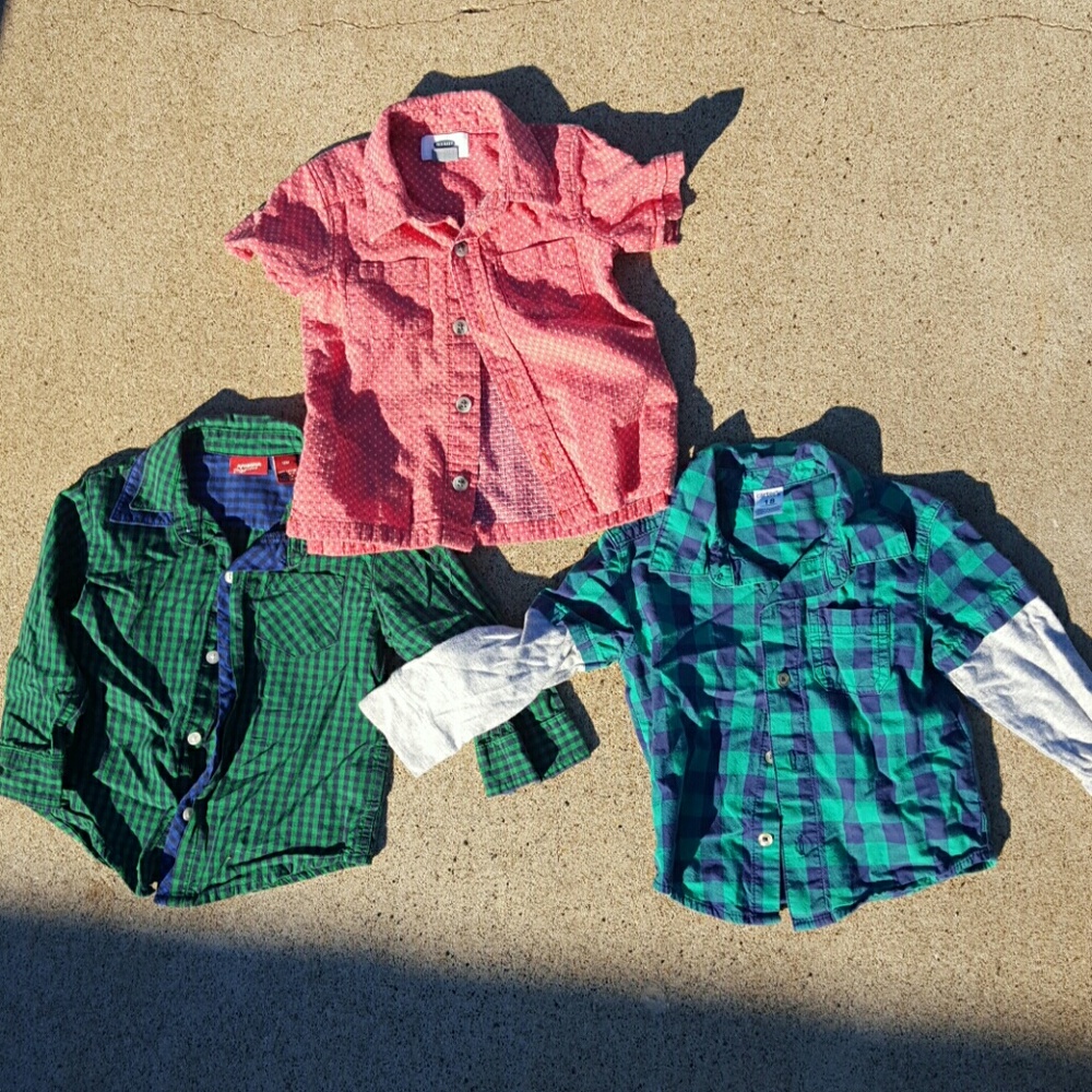 Bundle of toddler shirts