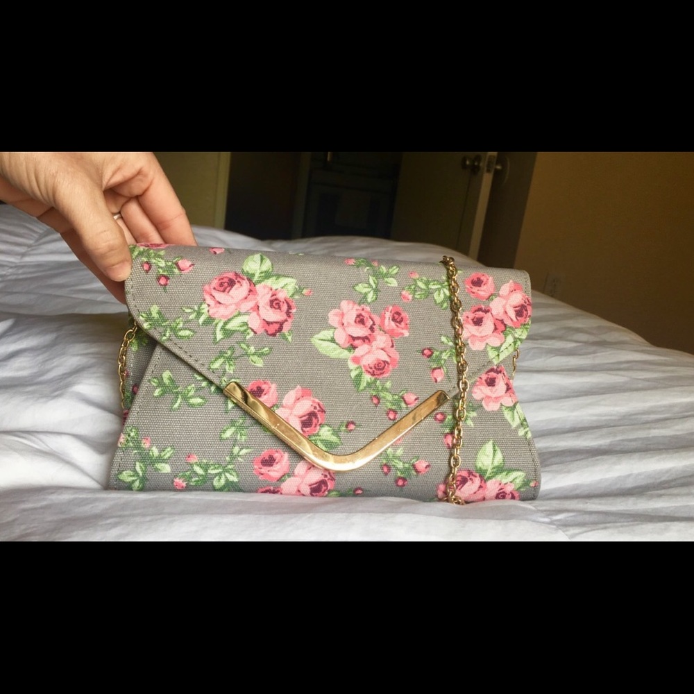 Canvas Clutch NWOT