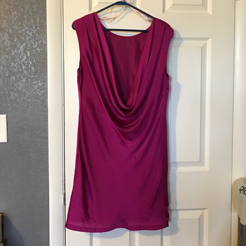 NWT!!!! Magenta Shift Dress.
