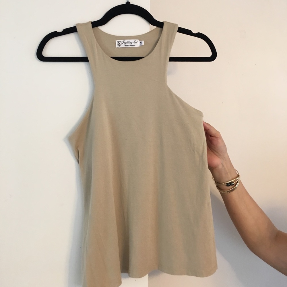 Tan tank top