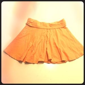 Crazy8 girls sherbet orange jersey skirt med 7/8
