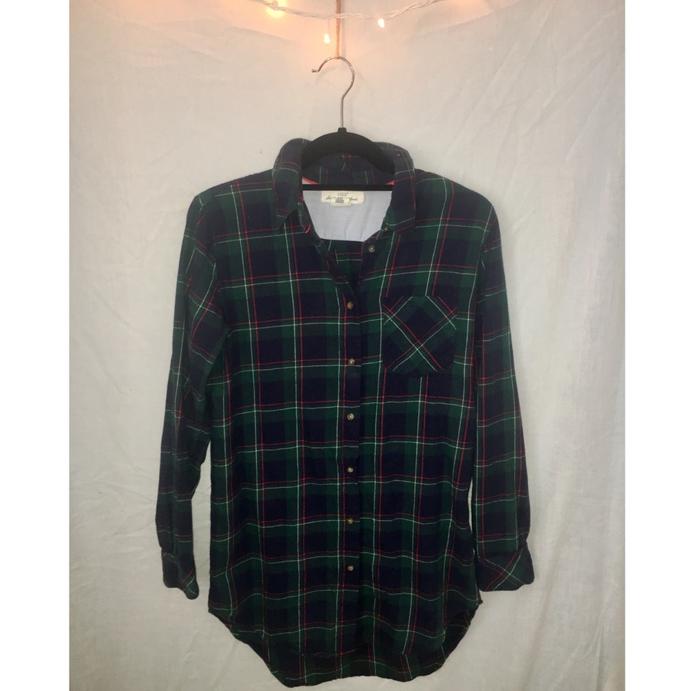 Tunic Flannel Top
