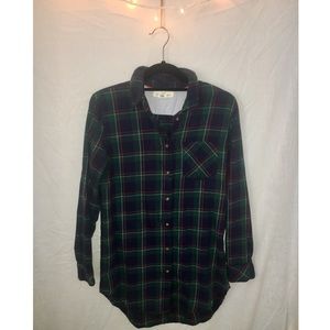 Tunic Flannel Top