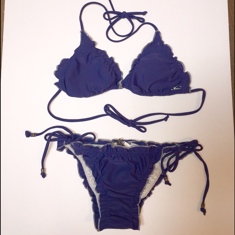 O'NEILL Blue Ruffle Bikini