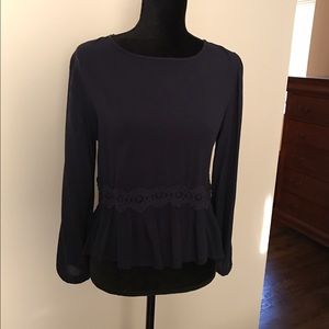 Blue Francesca's Miami top