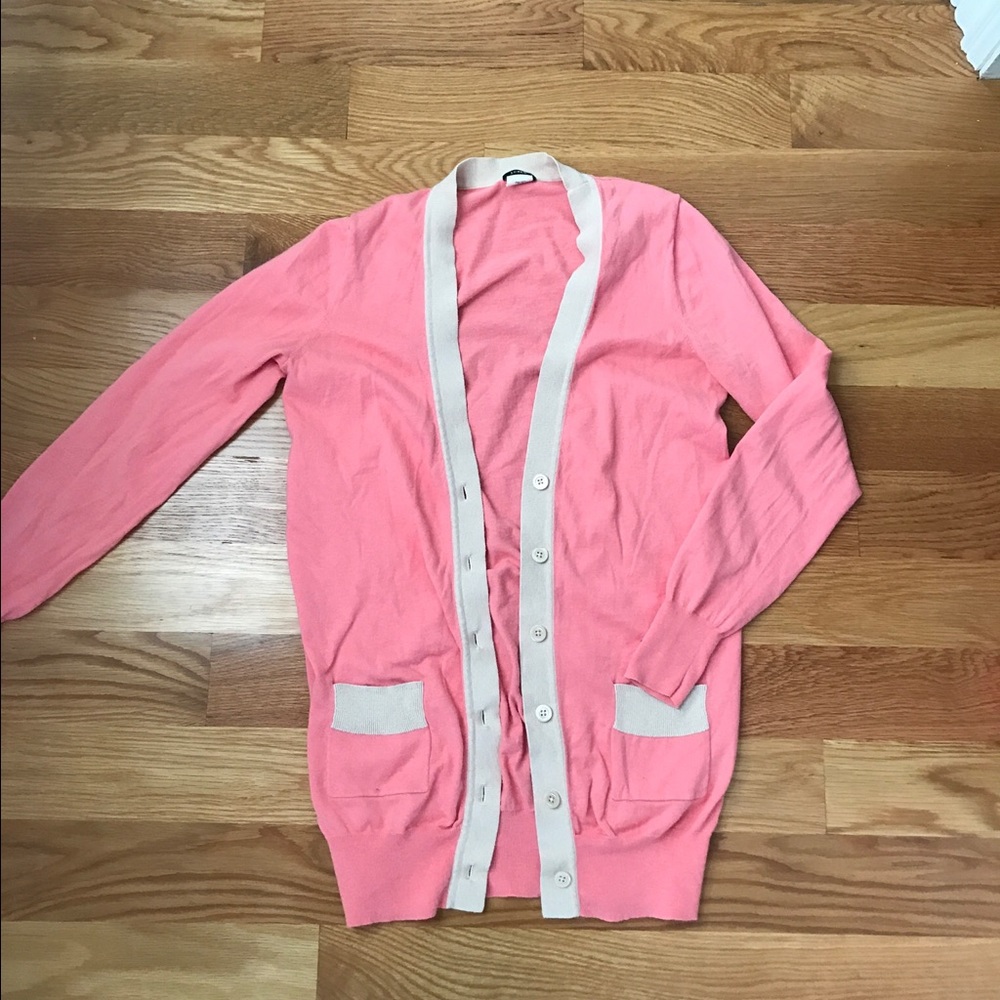 JCREW Cashmere Wool Cardigan SIZE MED
