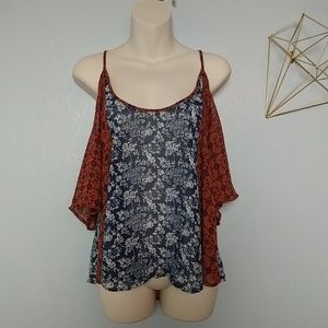 Cold Shoulder Tank Top