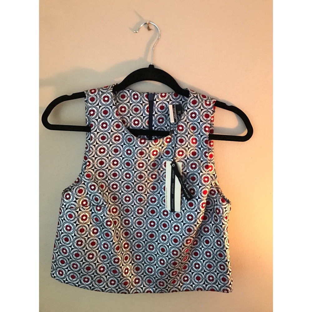 TOPSHOP Crop Top NWT