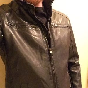 Calvin Klein leather jacket
