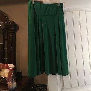 Brand new Kelly green skirt