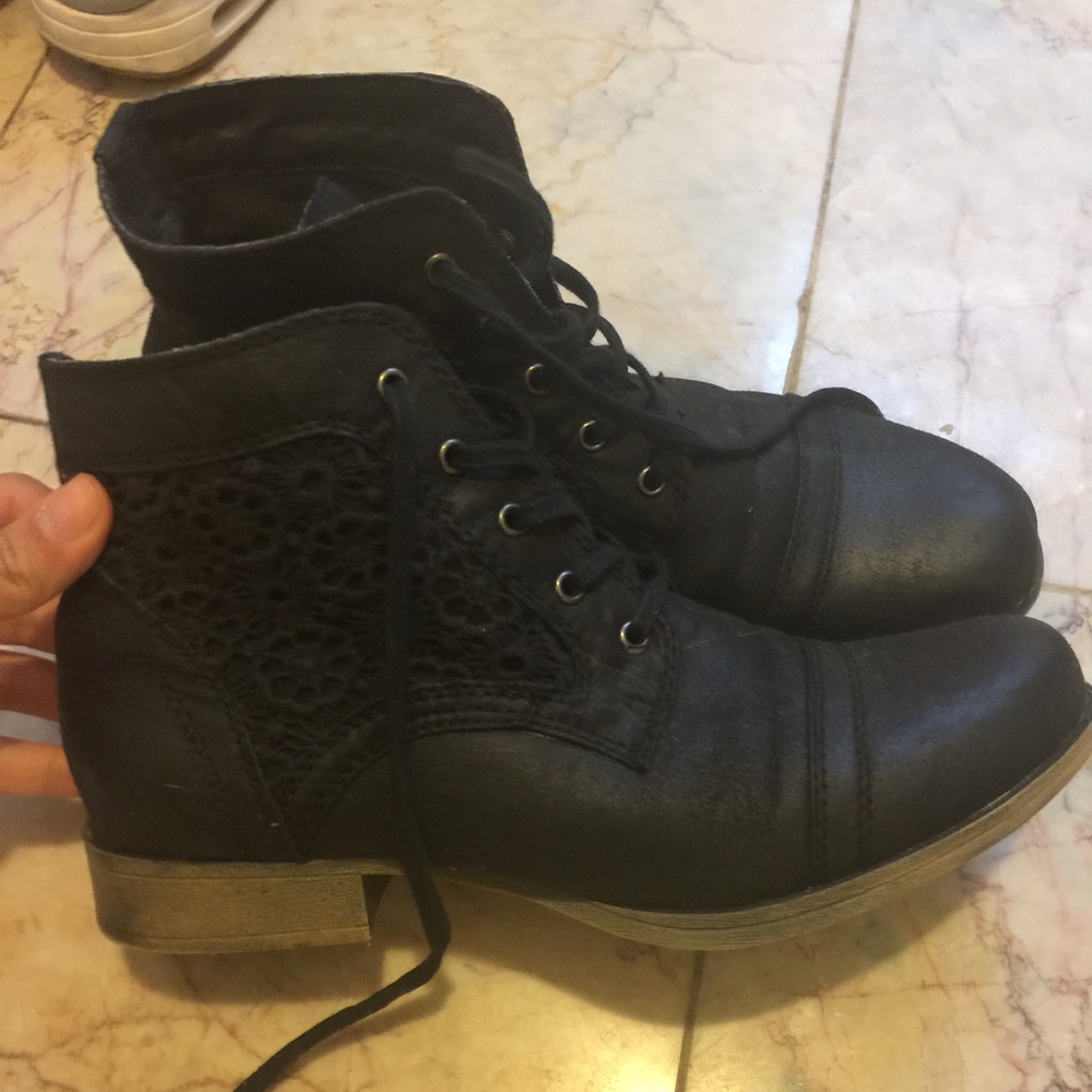 Black booties