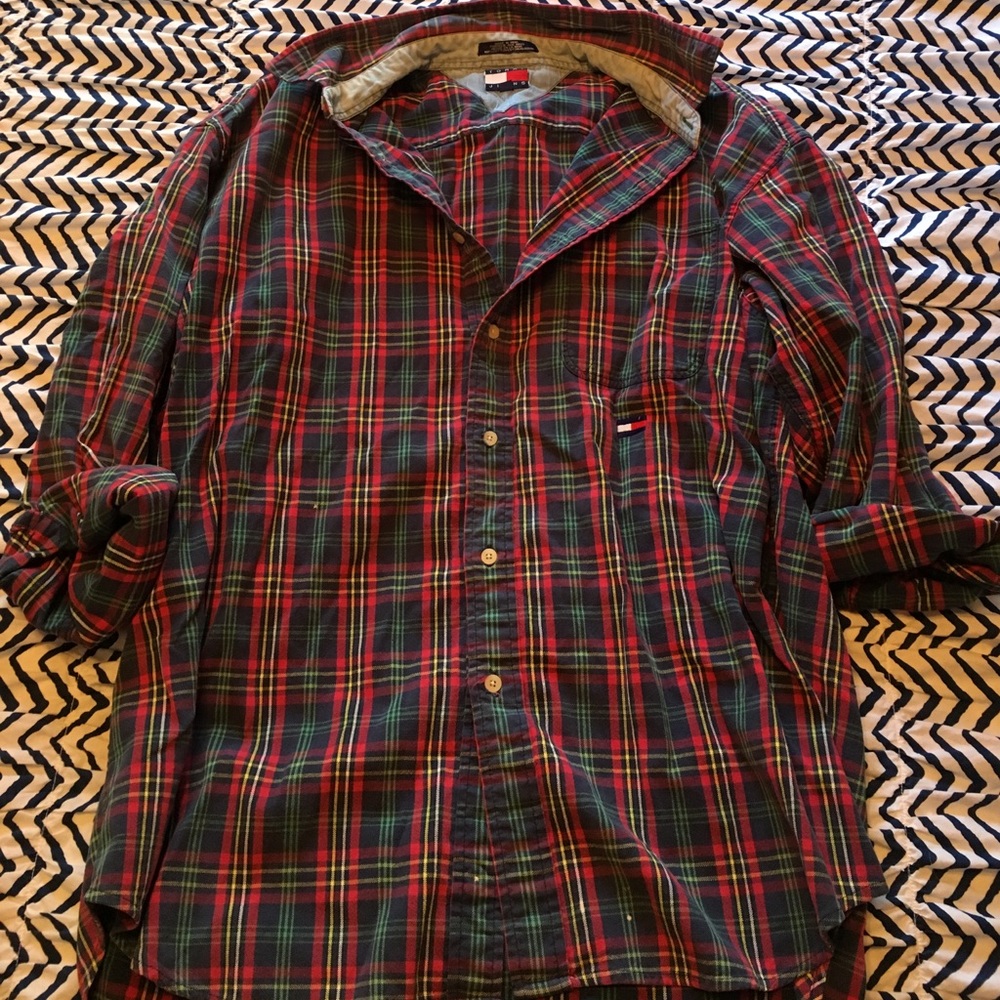 light flannel shirt
