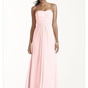 Floor Length Chiffon Davids Bridal Dress