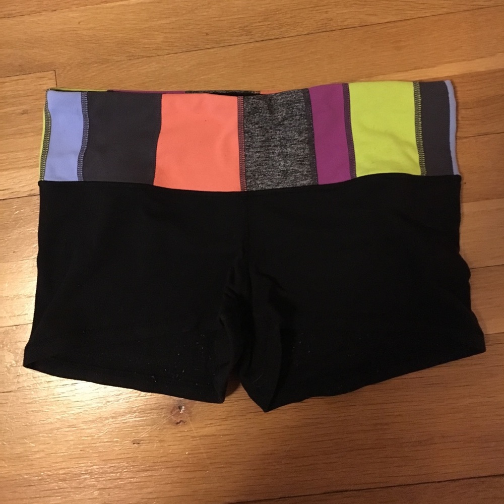 Hi rise lululemon long boogie short