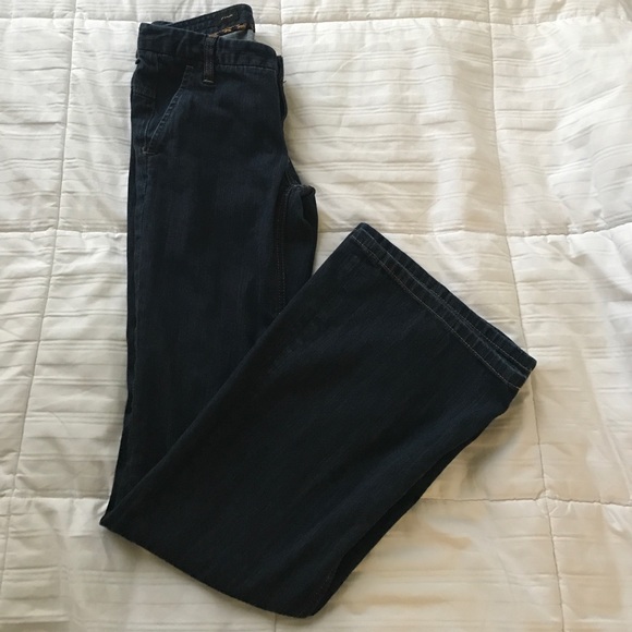 Express fit & flare denim - size 0 - Picture 1 of 3