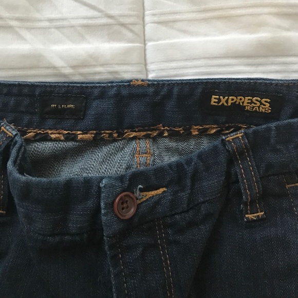 Express fit & flare denim - size 0 - Picture 3 of 3