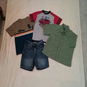 Boys Sz 6 Gap Shorts Gymboree Curfew Kids Shirts Boys Sz 6 Gap Shorts Gymboree Curfew Kids Shirts