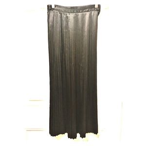 Vintage Christian Dior Silk Pleated Skirt