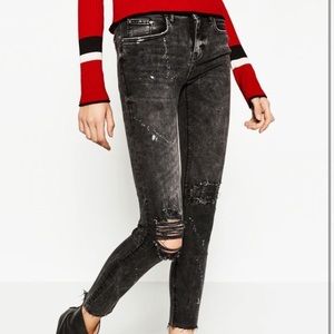 Paint Splattered Jeans