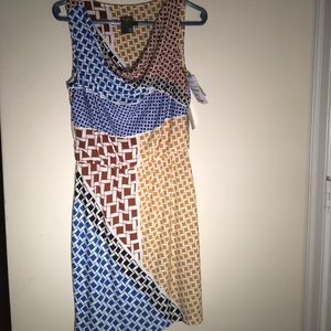 Taylor Multi-Colored Business Casual Dress