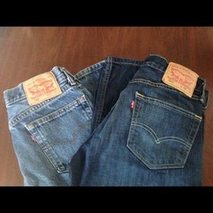 2 pairs for price! Men's Levi's 505s size 30x32