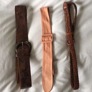 Vintage belt bundle size M