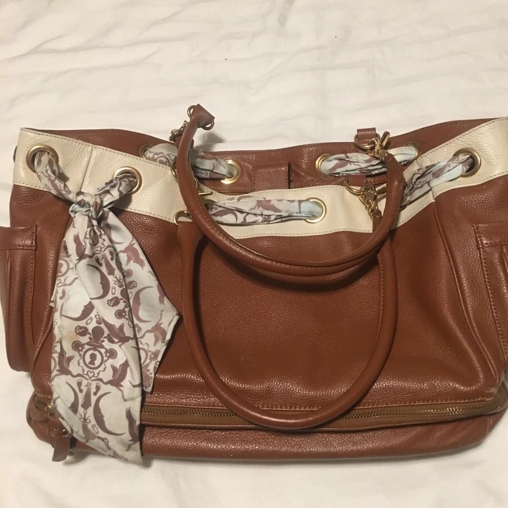 Nest "Elliot" Leather Diaper Tote