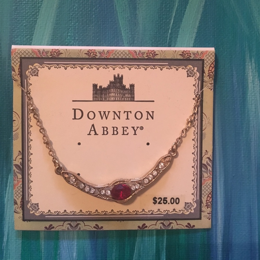 Downton Abbey Ruby Necklace