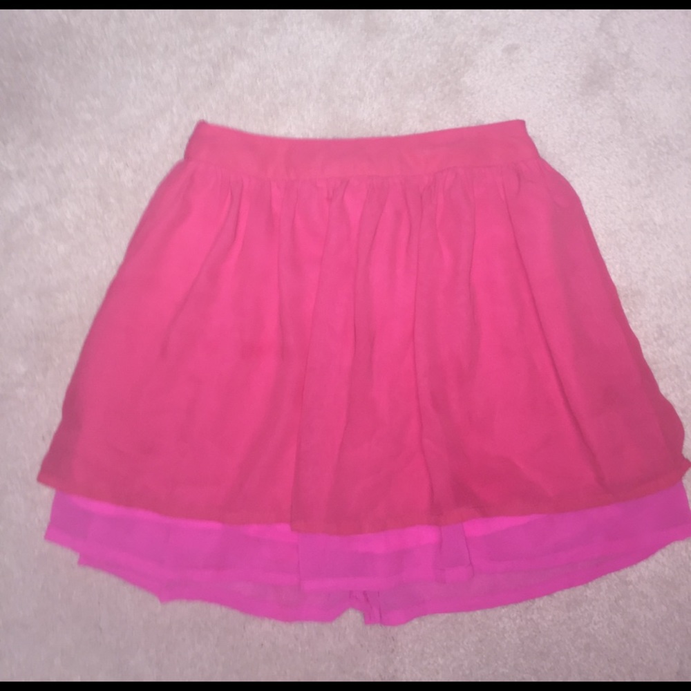 Dark pink/light pink skirt