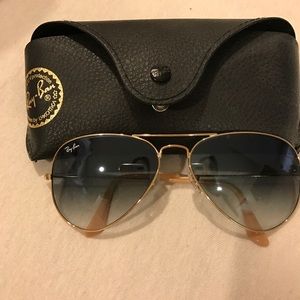 Gradient Rayban Aviators