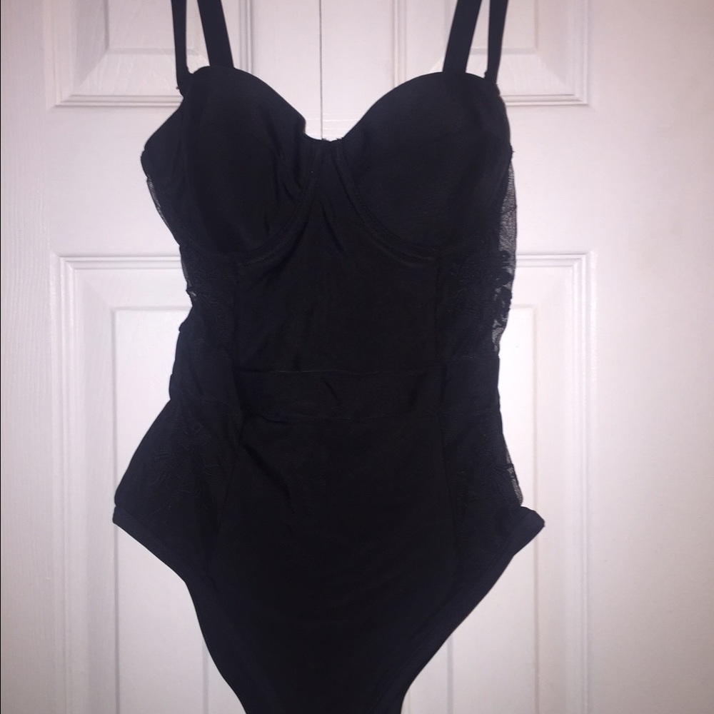 Bustier Lace Swimsuit