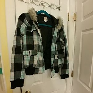 Roxy Plaid Jacket