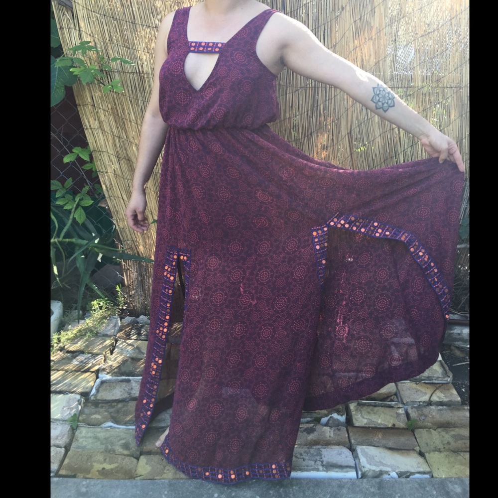 Free People Goddess Maxi Dress