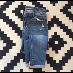 Old Navy boyfriend straight jeans, size 10